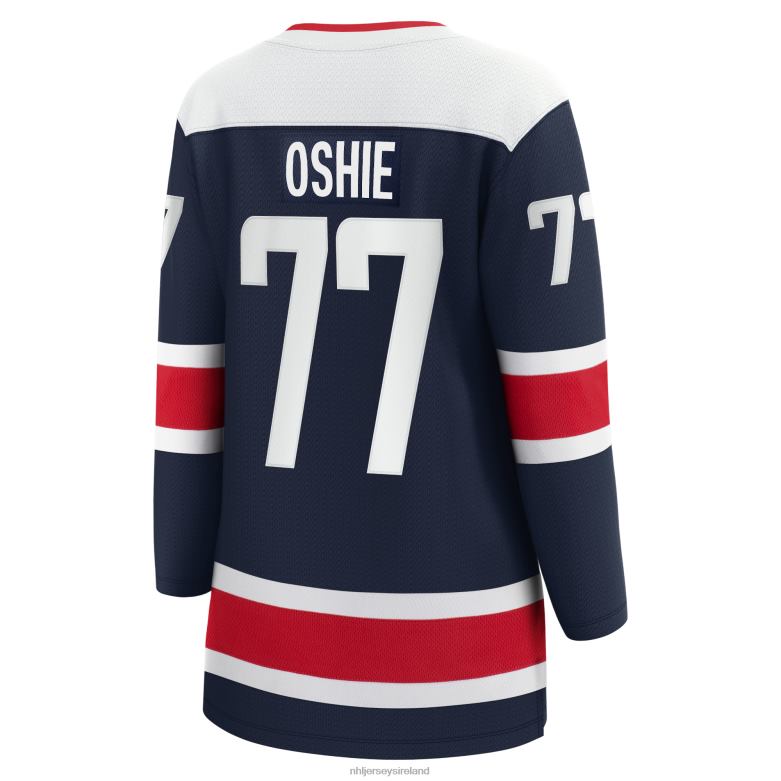 NHL Women Washington Capitals Tj Oshie Fanatics Branded Navy 2020/21 Alternate Premier Breakaway Player Jersey D002V431 Clothing