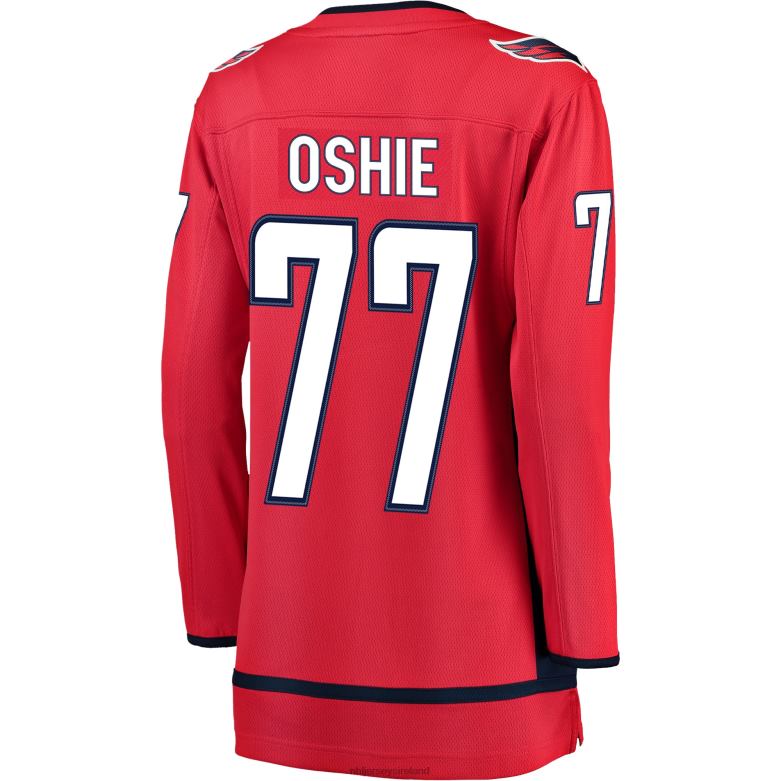 NHL Women Washington Capitals Tj Oshie Fanatics Branded Red 2019/20 Breakaway Player Jersey D002V1965 Clothing