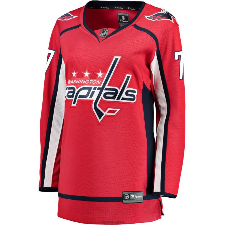 NHL Women Washington Capitals Tj Oshie Fanatics Branded Red Home Breakaway Player Jersey D002V442 Clothing