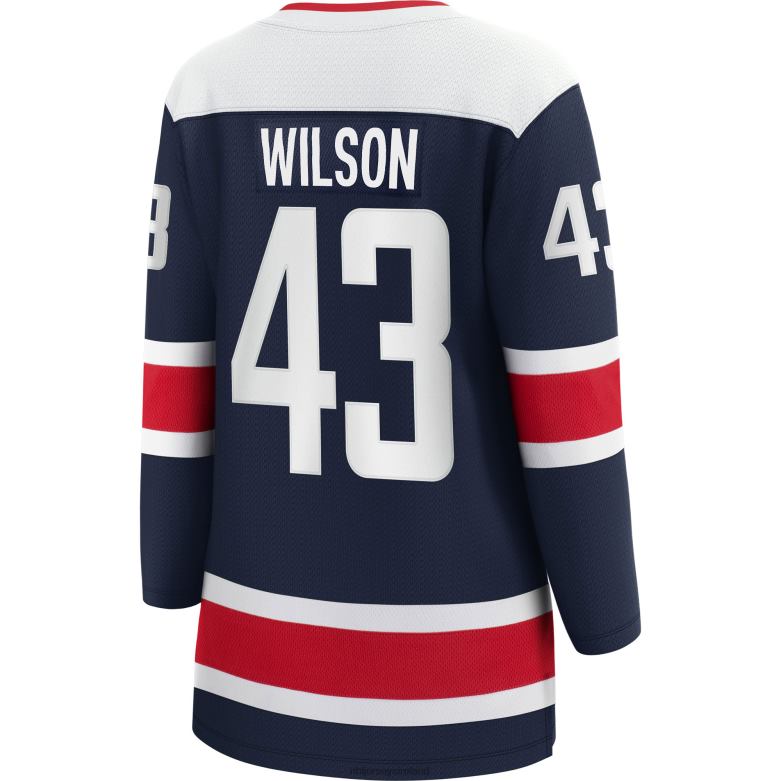 NHL Women Washington Capitals Tom Wilson Fanatics Branded Navy Alternate 2020/21 Premier Breakaway Player Jersey D002V1031 Clothing