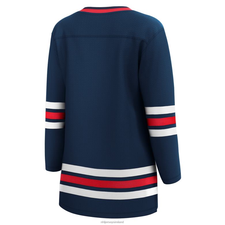 NHL Women Winnipeg Jets Fanatics Branded Navy 2021/22 Alternate Premier Breakaway Player Jersey D002V1035 Clothing
