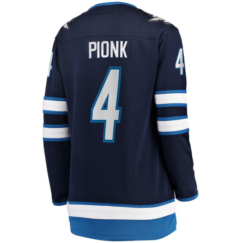 NHL Women Winnipeg Jets Neal Pionk Fanatics Branded Navy Home Breakaway Player Jersey D002V2109 Clothing