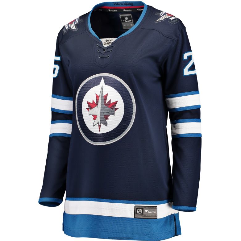 NHL Women Winnipeg Jets Paul Stastny Fanatics Branded Navy Breakaway Jersey D002V2063 Clothing