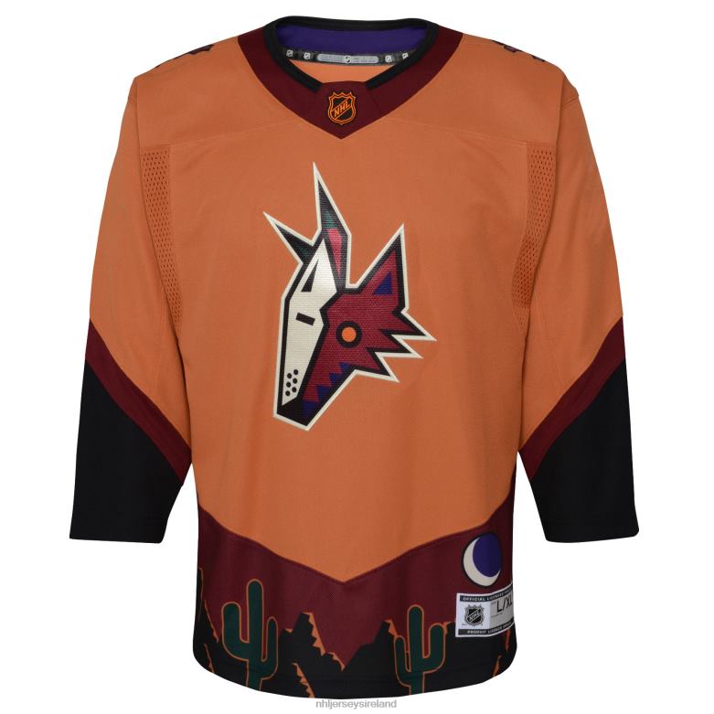 NHL Youth Arizona Coyotes Burnt Orange Special Edition 20 Premier Blank Jersey D002V666 Clothing