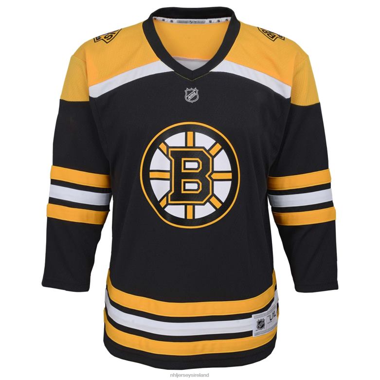 NHL Youth Boston Bruins Black Home Replica Custom Jersey D002V69 Clothing