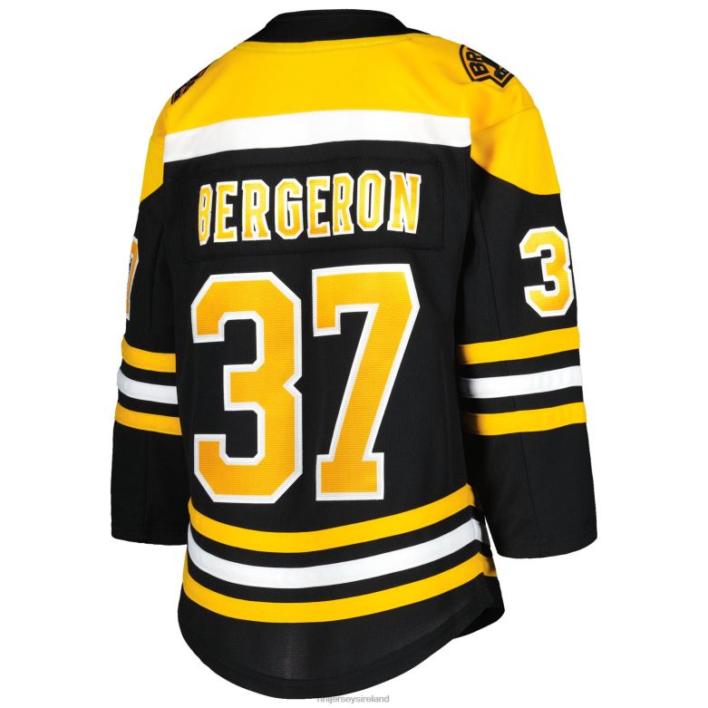 NHL Youth Boston Bruins Patrice Bergeron Black Home Premier Player Jersey D002V59 Clothing