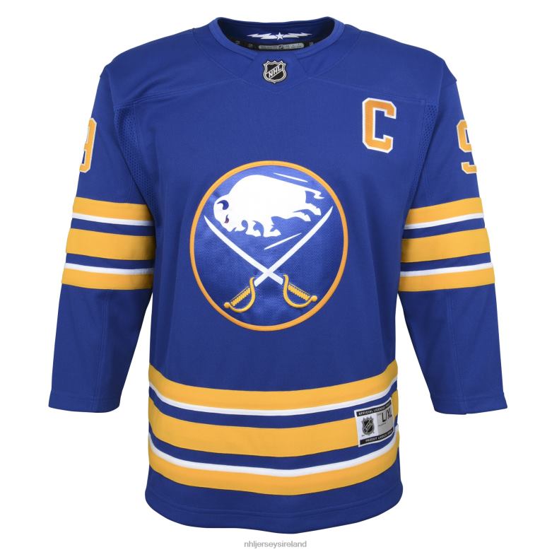 NHL Youth Buffalo Sabres Jack Eichel Royal Home Premier Player Jersey D002V1595 Clothing