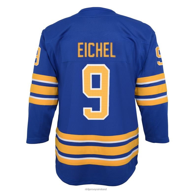 NHL Youth Buffalo Sabres Jack Eichel Royal Home Premier Player Jersey D002V1595 Clothing
