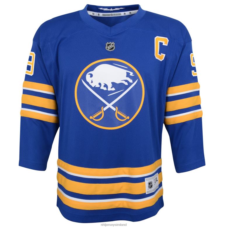 NHL Youth Buffalo Sabres Jack Eichel Royal Home Replica Player Jersey D002V953 Clothing