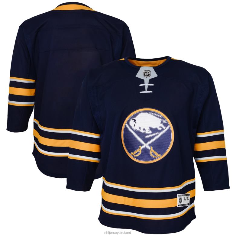NHL Youth Buffalo Sabres Navy Home Premier Jersey D002V966 Clothing