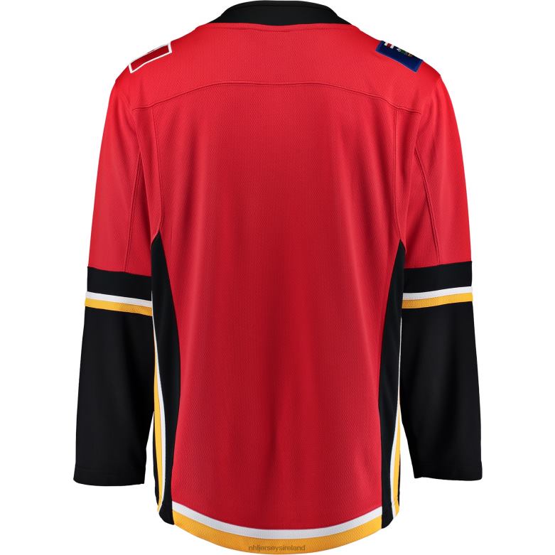 NHL Youth Calgary Flames Fanatics Branded Red/Black Premier Breakaway Alternate Jersey D002V1346 Clothing