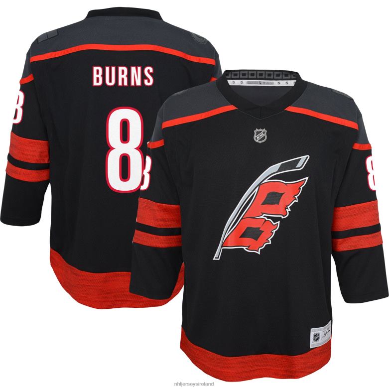 NHL Youth Carolina Hurricanes Brent Burns Black Replica Player Jersey D002V591 Clothing