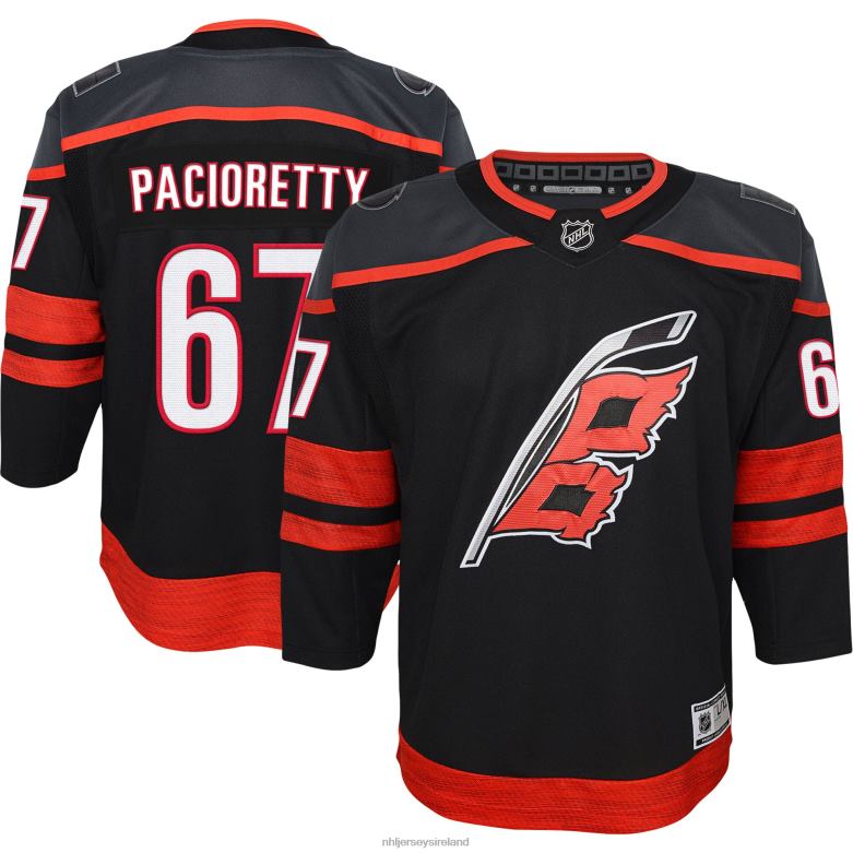 NHL Youth Carolina Hurricanes Max Pacioretty Black 2022/23 Premier Player Jersey D002V1806 Clothing