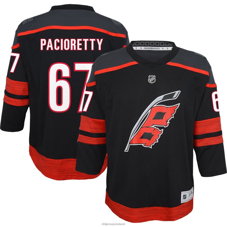 NHL Youth Carolina Hurricanes Max Pacioretty Black Replica Player Jersey D002V1605 Clothing