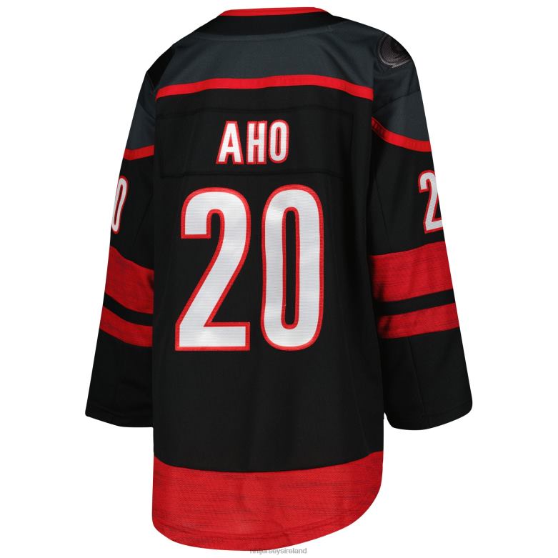 NHL Youth Carolina Hurricanes Sebastian Aho Black Alternate Premier Player Jersey D002V226 Clothing