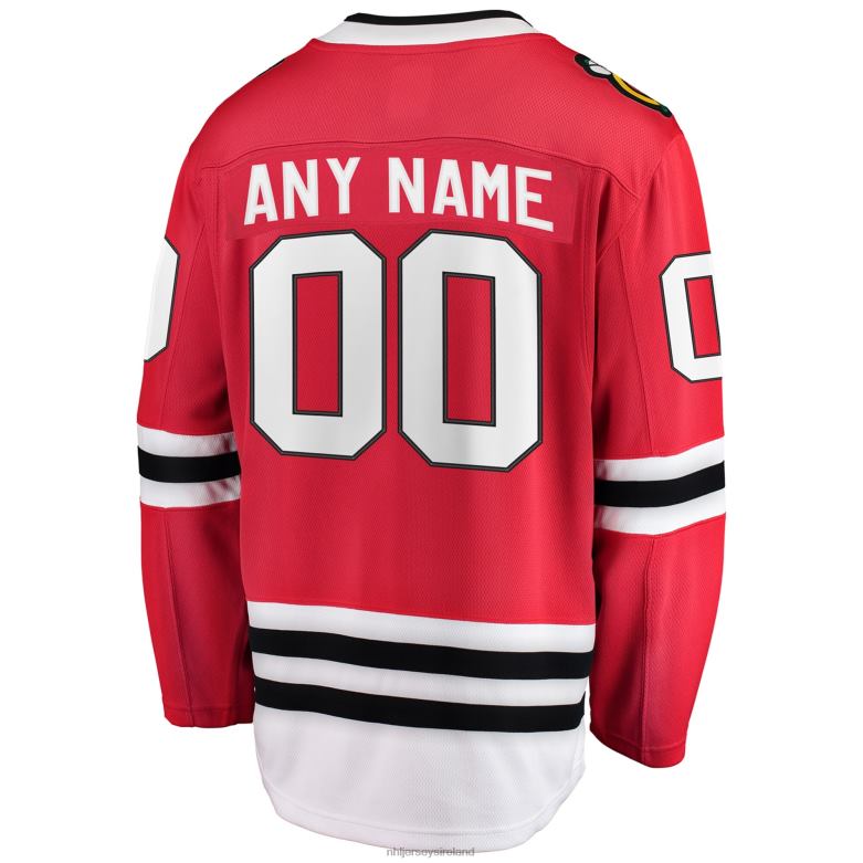NHL Youth Chicago Blackhawks Fanatics Branded Red Home Breakaway Custom Jersey D002V755 Clothing