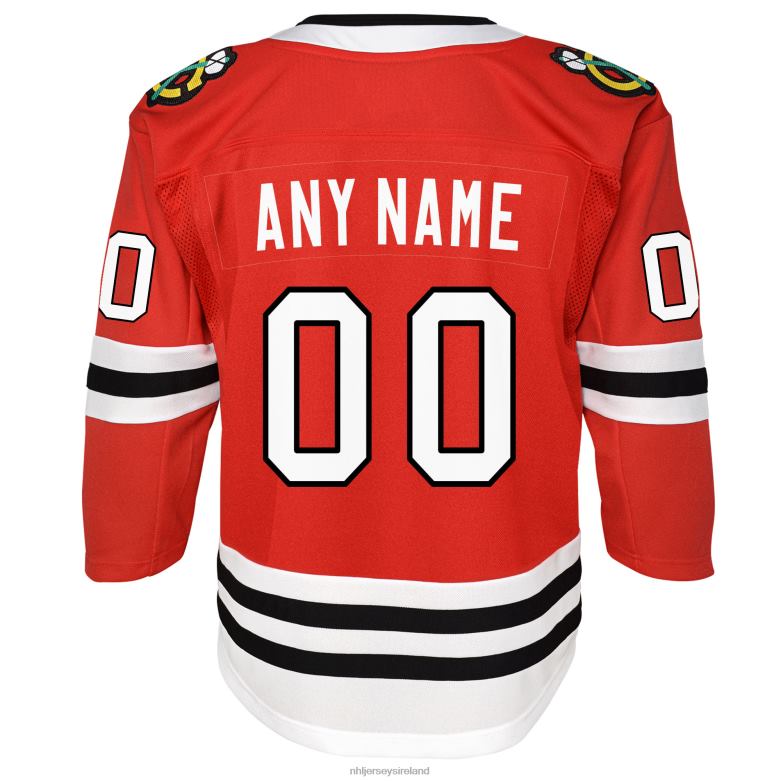 NHL Youth Chicago Blackhawks Red Premier Custom Jersey D002V561 Clothing