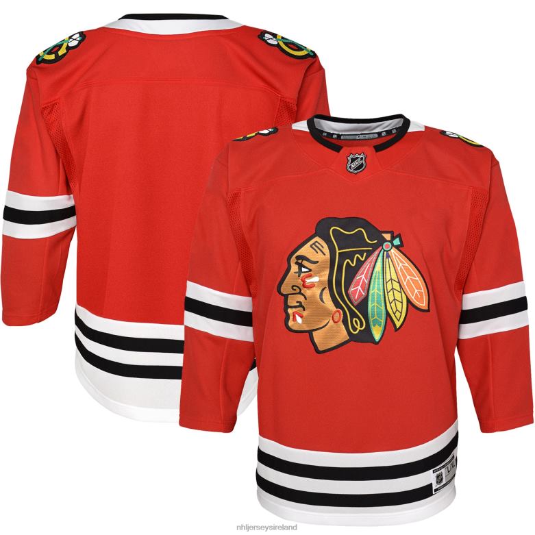NHL Youth Chicago Blackhawks Red Premier Jersey D002V1419 Clothing