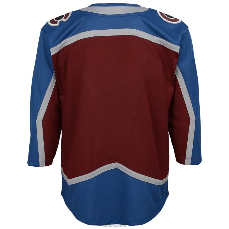 NHL Youth Colorado Avalanche Burgundy Home 2022 Stanley Cup Champions Premier Jersey D002V991 Clothing