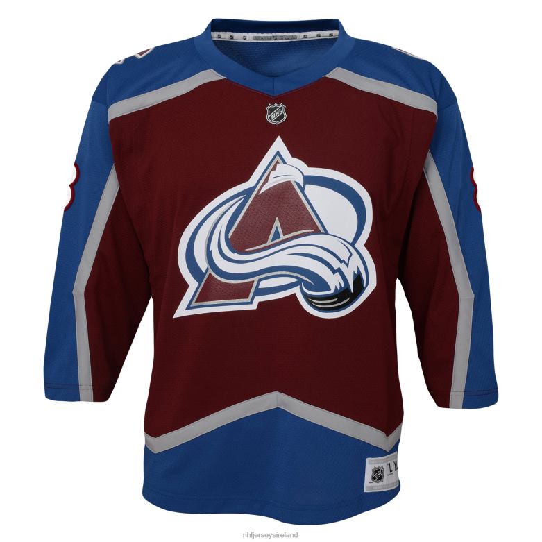 NHL Youth Colorado Avalanche Cale Makar Burgundy Home Replica Player Jersey D002V246 Clothing