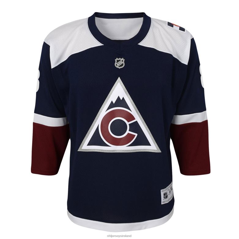 NHL Youth Colorado Avalanche Cale Makar Navy Replica Player Jersey D002V408 Clothing