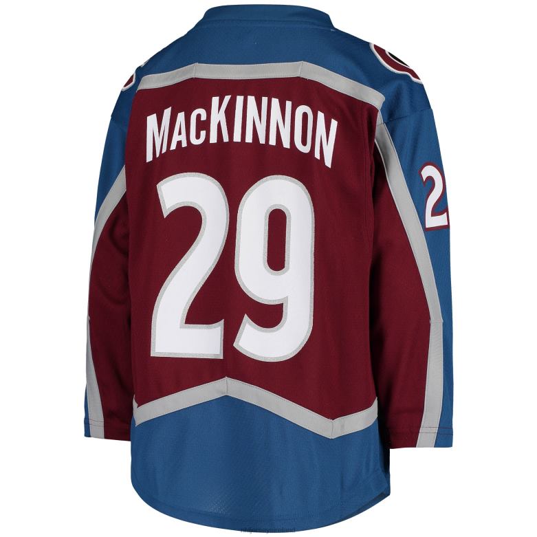 NHL Youth Colorado Avalanche Nathan Mackinnon Burgundy Home Replica Player Jersey D002V153 Clothing