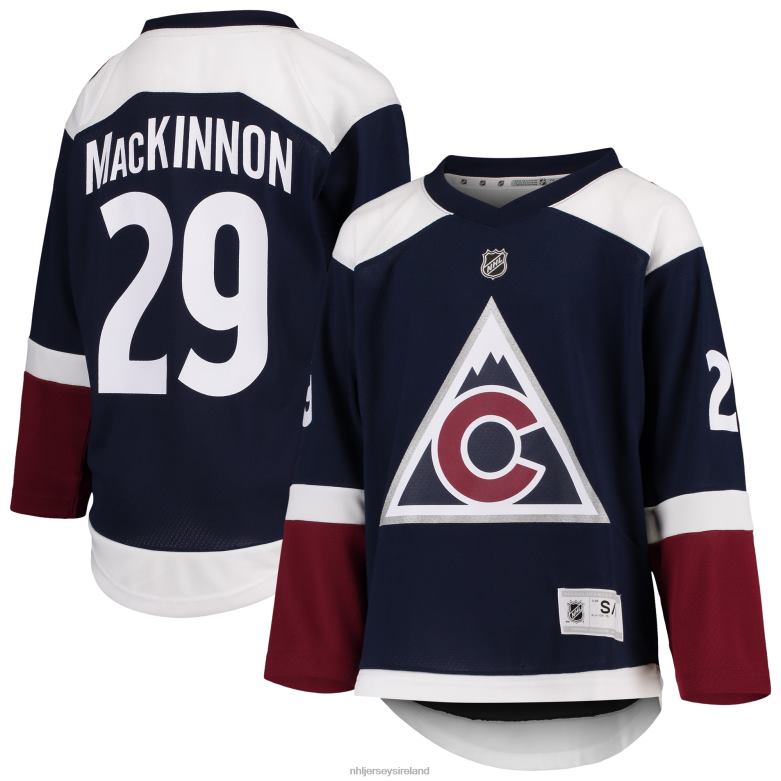 NHL Youth Colorado Avalanche Nathan Mackinnon Navy Alternate Replica Player Jersey D002V183 Clothing