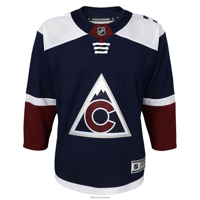 NHL Youth Colorado Avalanche Navy 2018/19 Alternate Premier Jersey D002V672 Clothing