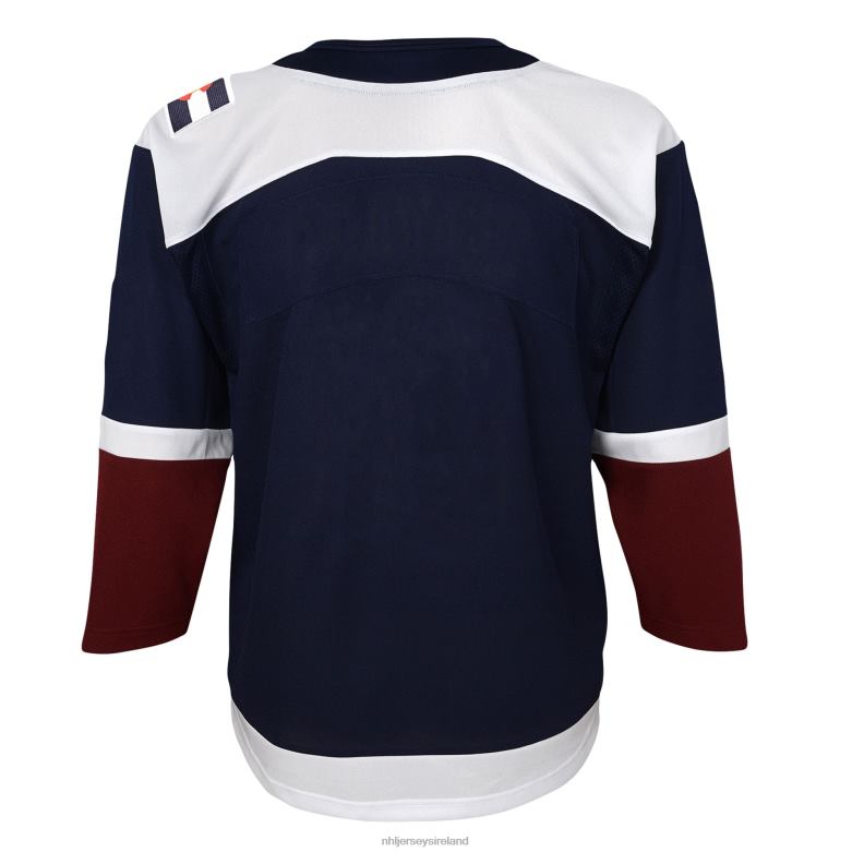 NHL Youth Colorado Avalanche Navy 2018/19 Alternate Premier Jersey D002V672 Clothing
