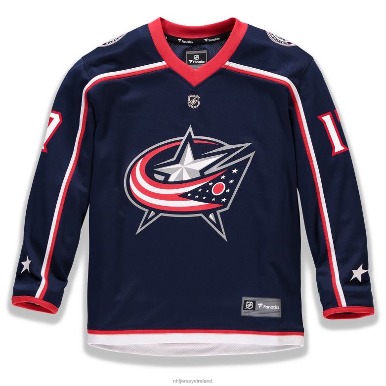 NHL Youth Columbus Blue Jackets Brandon Dubinsky Fanatics Branded Navy Home Replica Player Jersey D002V938 Clothing