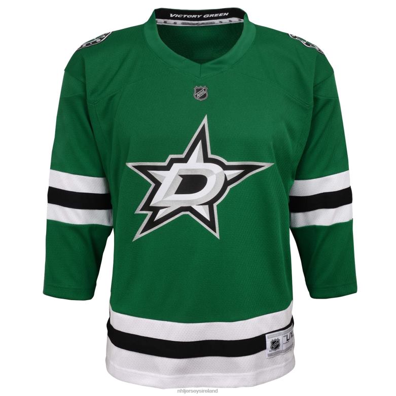 NHL Youth Dallas Stars Green Home Replica Custom Jersey D002V1043 Clothing