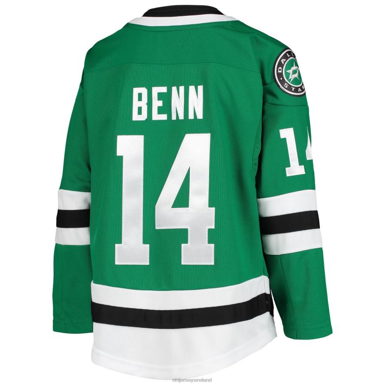 NHL Youth Dallas Stars Jamie Benn Kelly Green Home Premier Player Jersey D002V602 Clothing