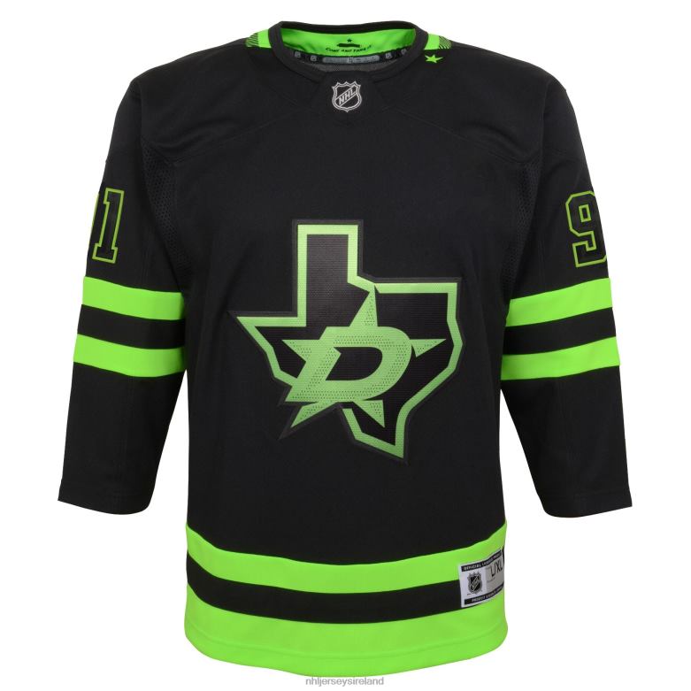 NHL Youth Dallas Stars Tyler Seguin Black 2020/21 Alternate Premier Player Jersey D002V987 Clothing