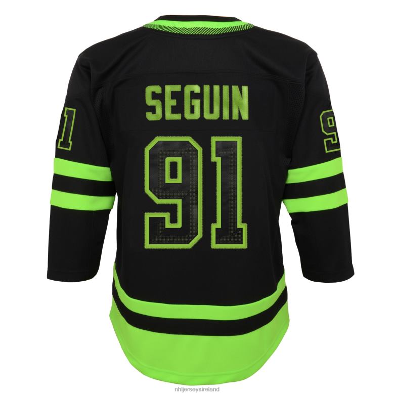 NHL Youth Dallas Stars Tyler Seguin Black 2020/21 Alternate Premier Player Jersey D002V987 Clothing