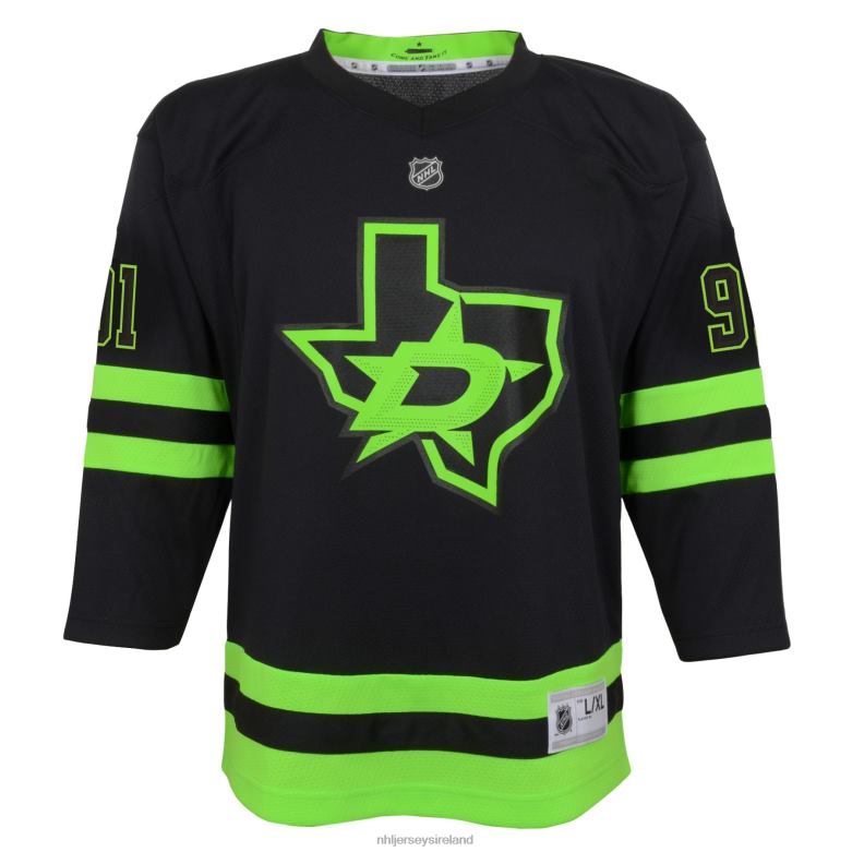 NHL Youth Dallas Stars Tyler Seguin Black 2020/21 Alternate Replica Player Jersey D002V150 Clothing