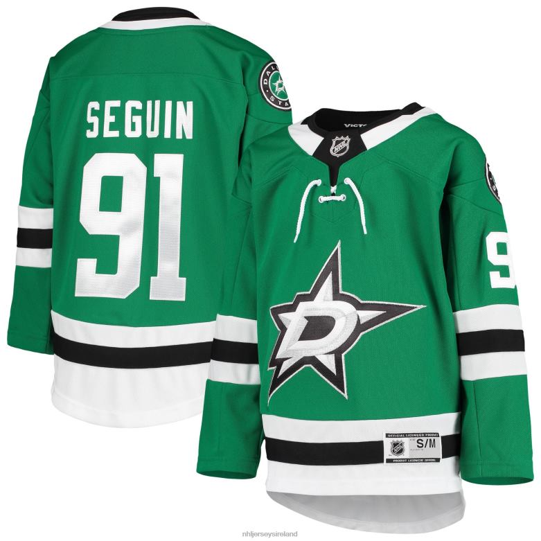 NHL Youth Dallas Stars Tyler Seguin Kelly Green Home Premier Player Jersey D002V1249 Clothing