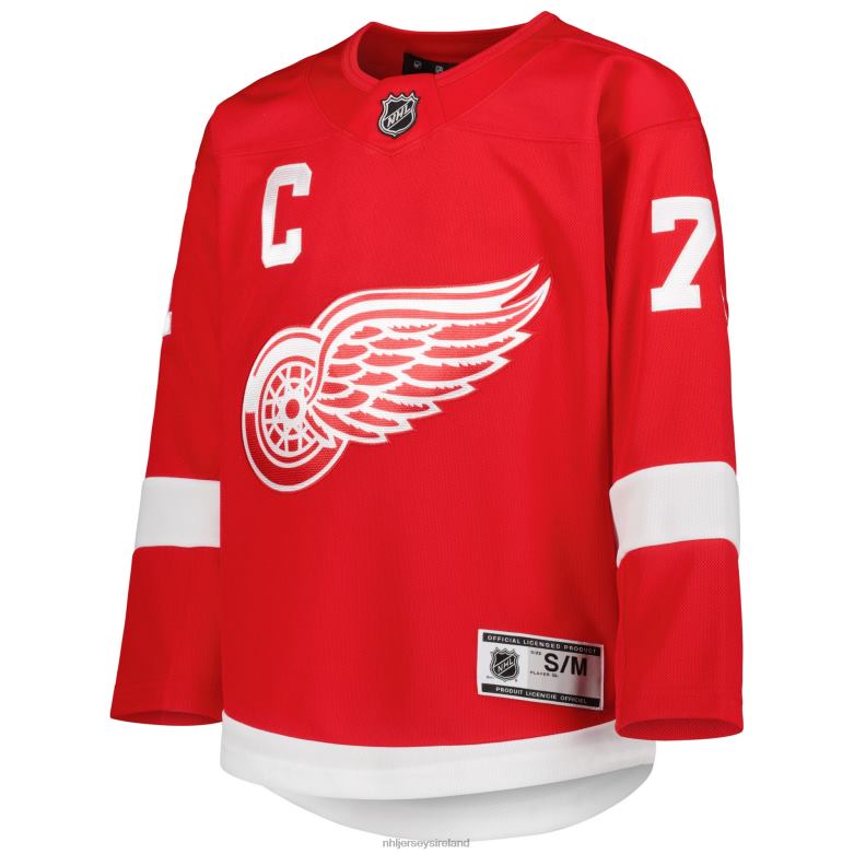 NHL Youth Detroit Red Wings Dylan Larkin Red Home Premier Player Jersey D002V273 Clothing