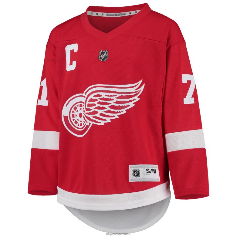 NHL Youth Detroit Red Wings Dylan Larkin Red Home Replica Player Jersey D002V296 Clothing
