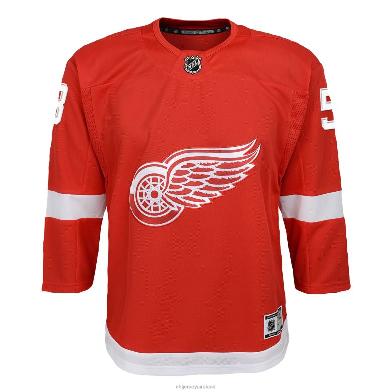NHL Youth Detroit Red Wings Moritz Seider Red 2022/23 Premier Player Jersey D002V364 Clothing