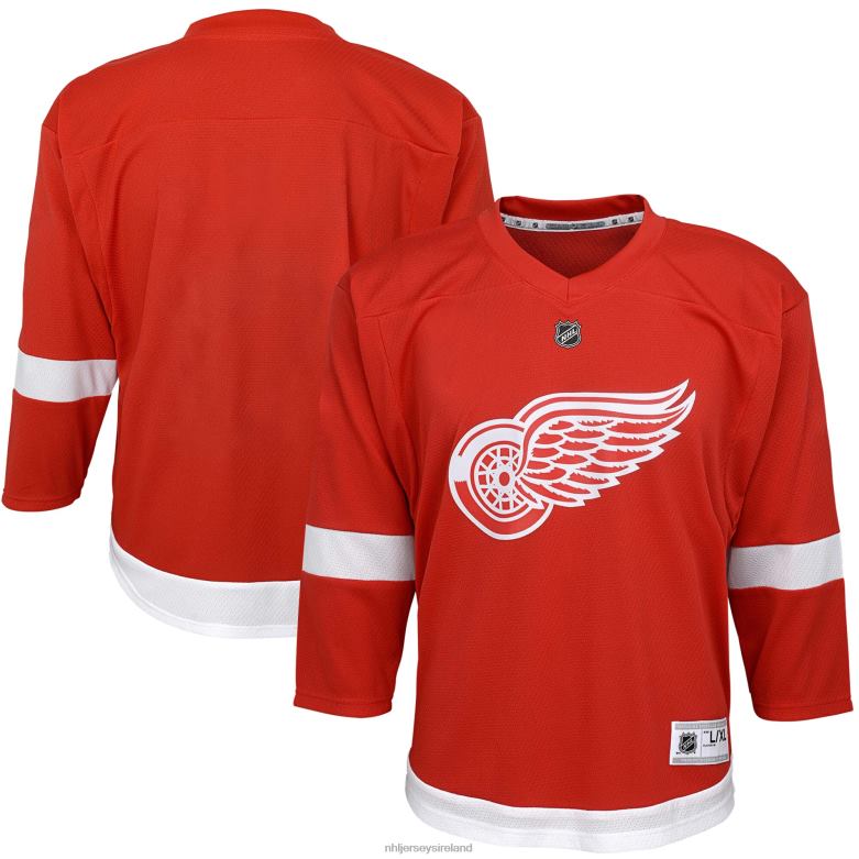 NHL Youth Detroit Red Wings Red Home Replica Blank Jersey D002V782 Clothing