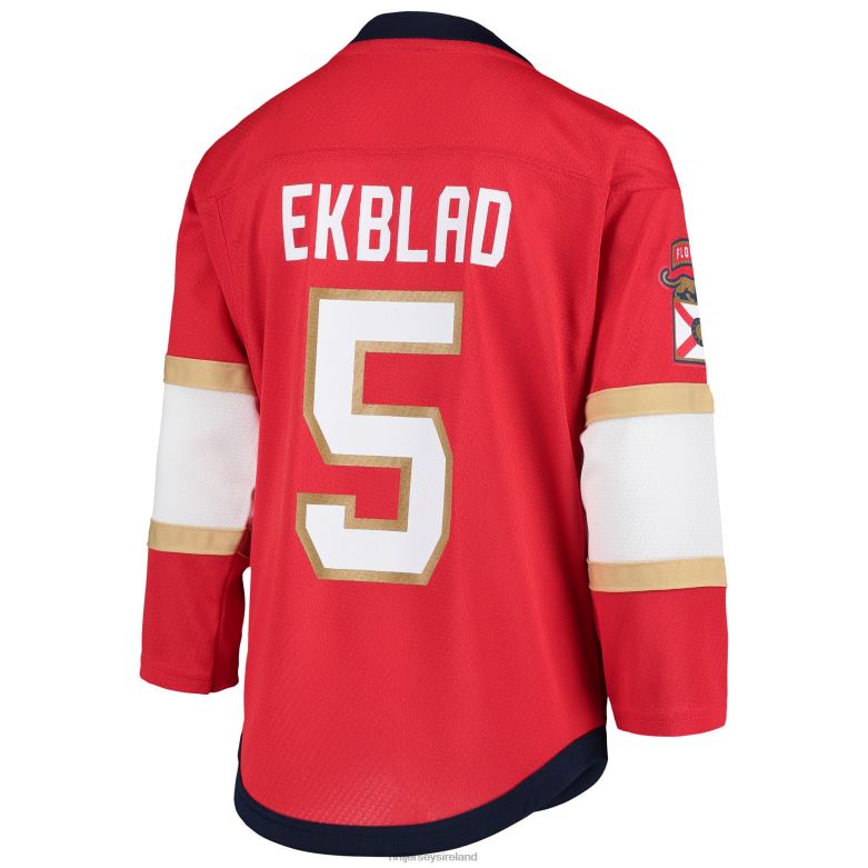 NHL Youth Florida Panthers Aaron Ekblad Red Home Replica Player Jersey D002V659 Clothing
