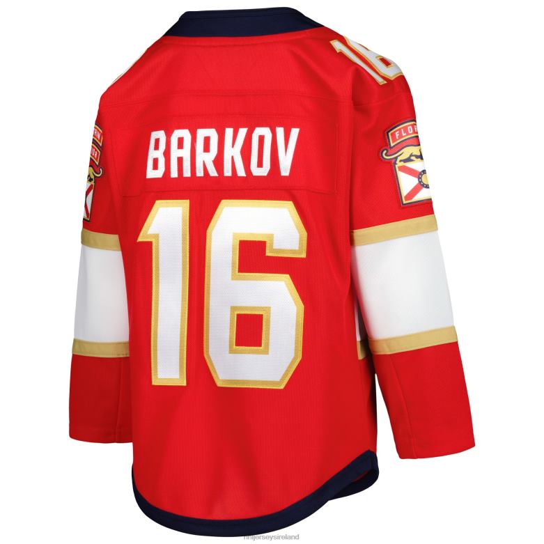 NHL Youth Florida Panthers Aleksander Barkov Red Home Premier Player Jersey D002V665 Clothing
