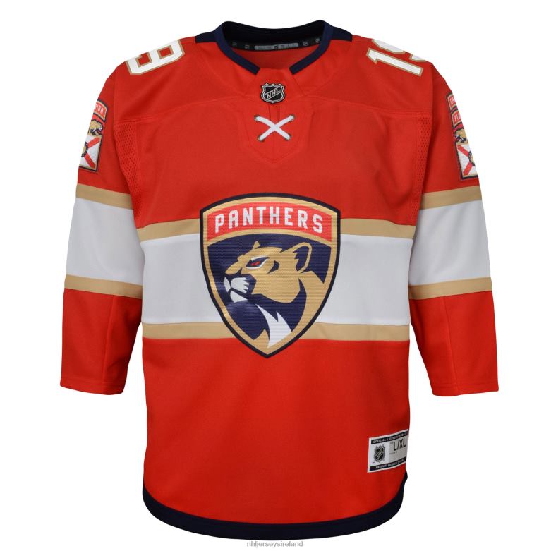 NHL Youth Florida Panthers Matthew Tkachuk Red Home Replica Player Jersey D002V662 Clothing
