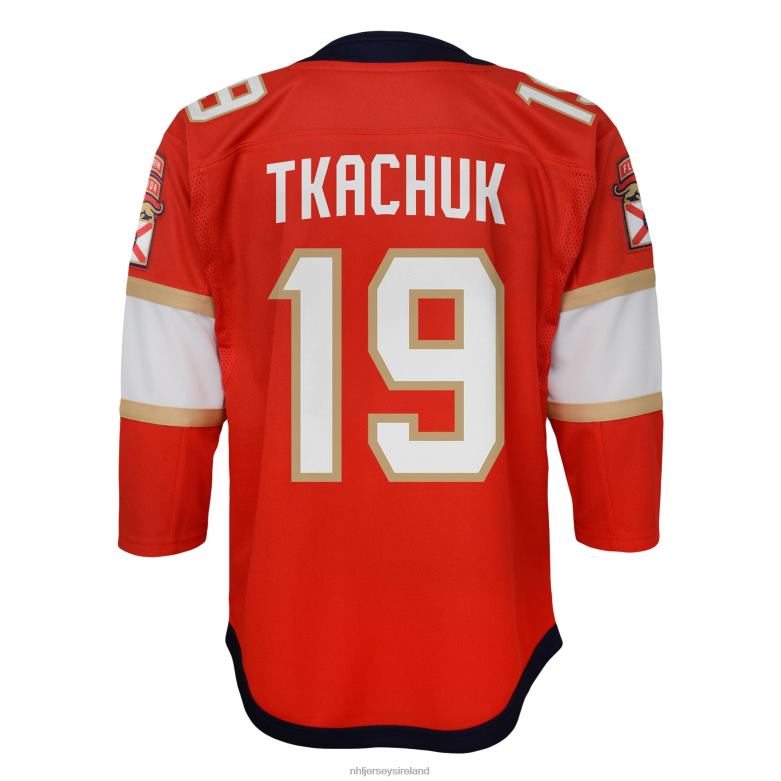 NHL Youth Florida Panthers Matthew Tkachuk Red Home Replica Player Jersey D002V662 Clothing