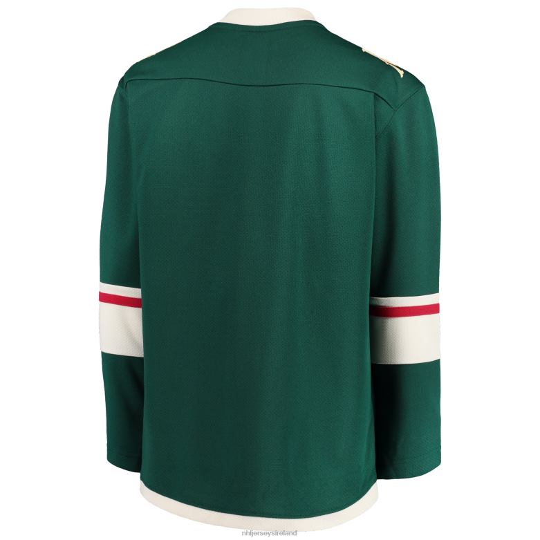 NHL Youth Minnesota Wild Fanatics Branded Green Home Replica Blank Jersey D002V430 Clothing