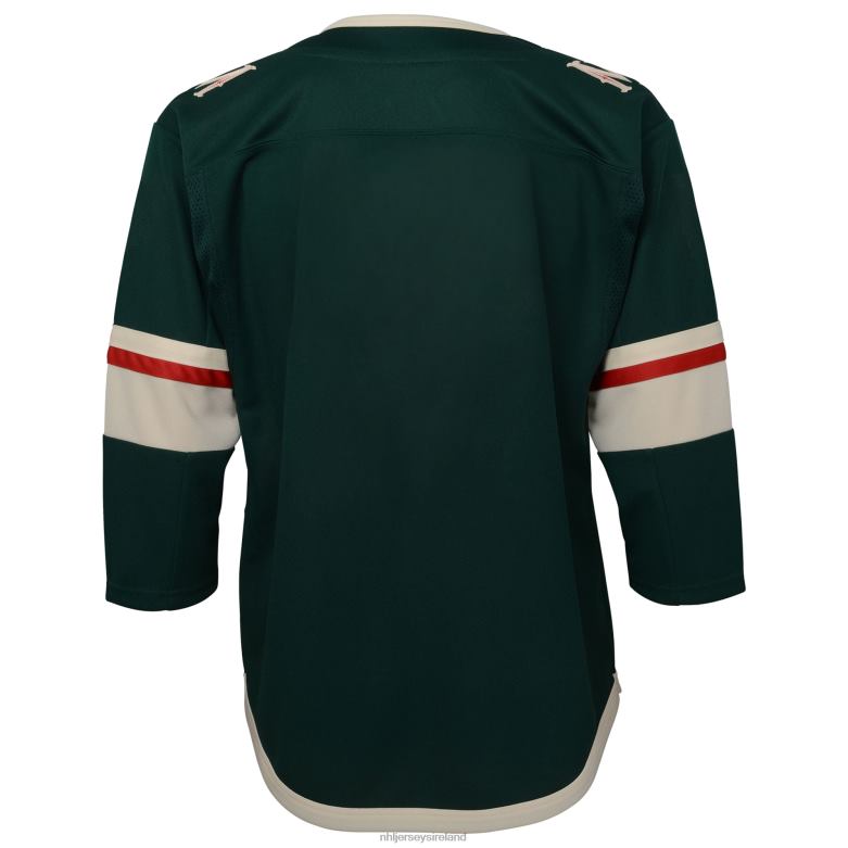 NHL Youth Minnesota Wild Green Home Premier Blank Jersey D002V1601 Clothing