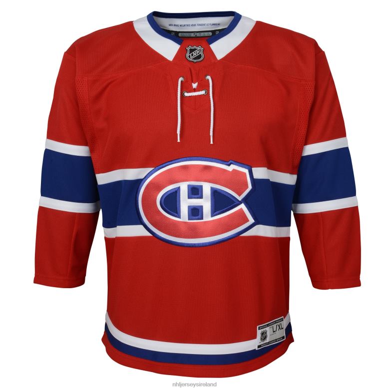 NHL Youth Montreal Canadiens Red Home Premier Jersey D002V2127 Clothing