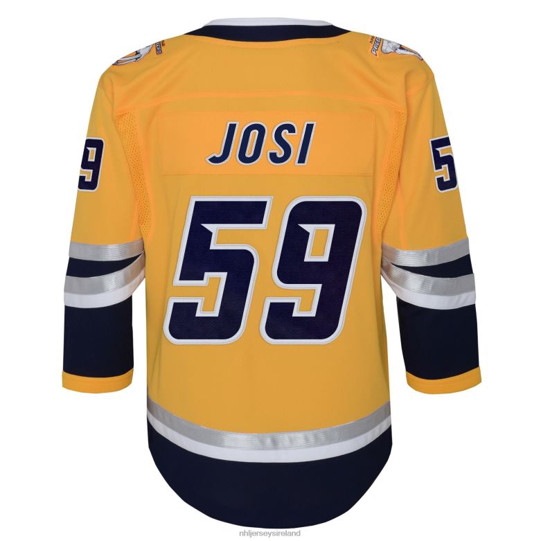 NHL Youth Nashville Predators Roman Josi Yellow Special Edition 20 Premier Player Jersey D002V876 Clothing