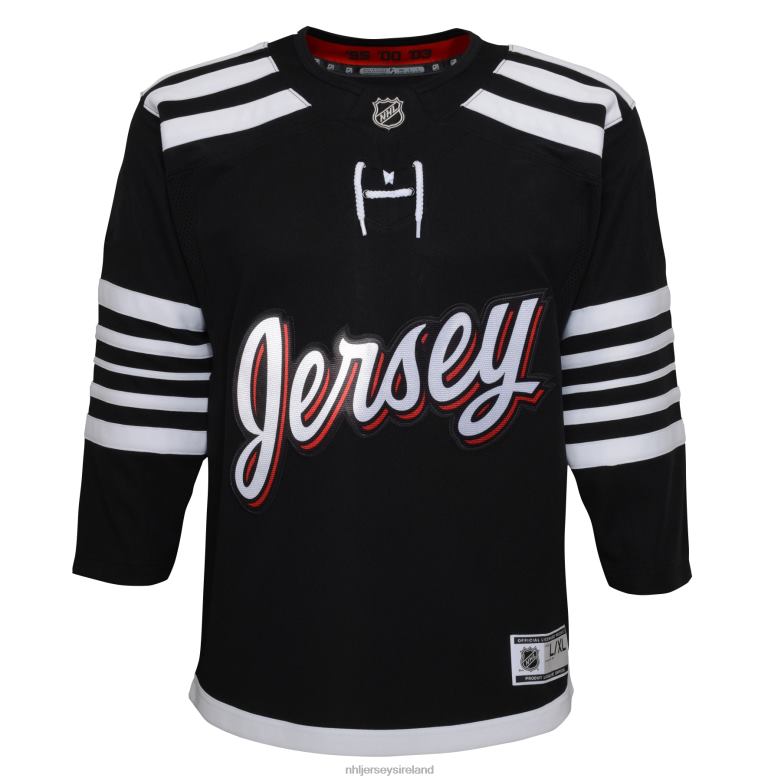 NHL Youth New Jersey Devils Black 2021/22 Alternate Premier Jersey D002V698 Clothing