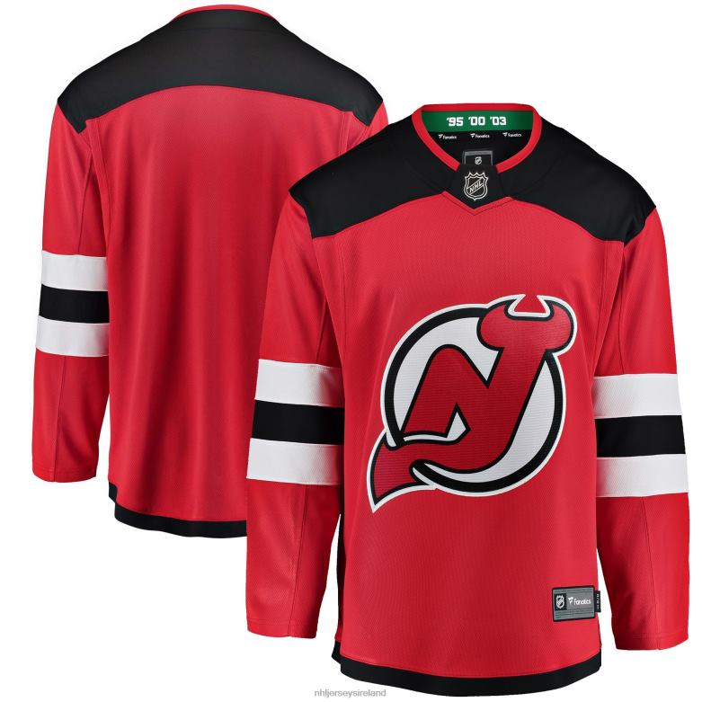 NHL Youth New Jersey Devils Fanatics Branded Red Breakaway Home Jersey D002V781 Clothing